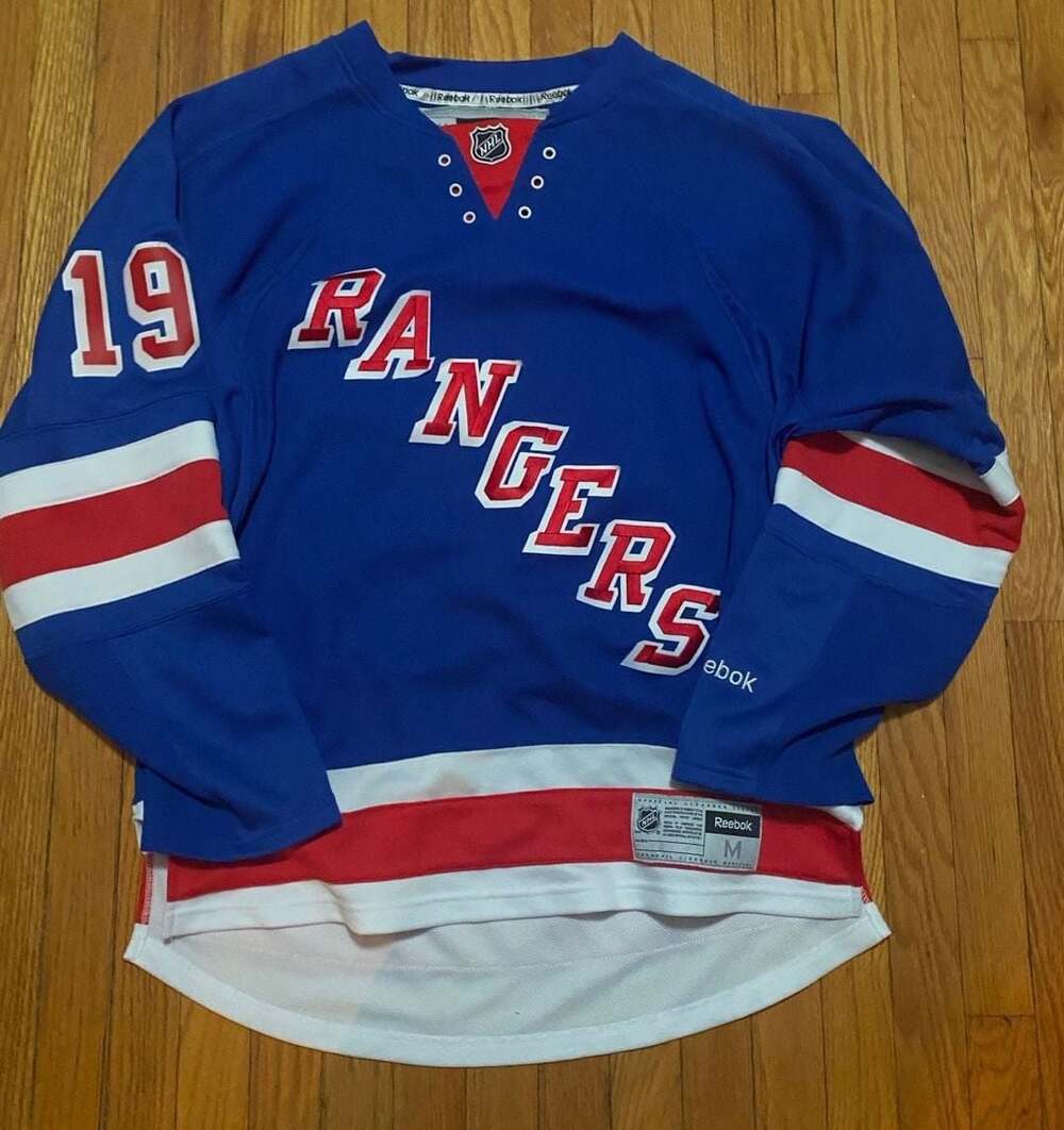 Reebok New York Rangers Brad Richards #19 NHL Hockey Jersey Size Medium